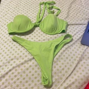 Tiger mist bikini set and cover up